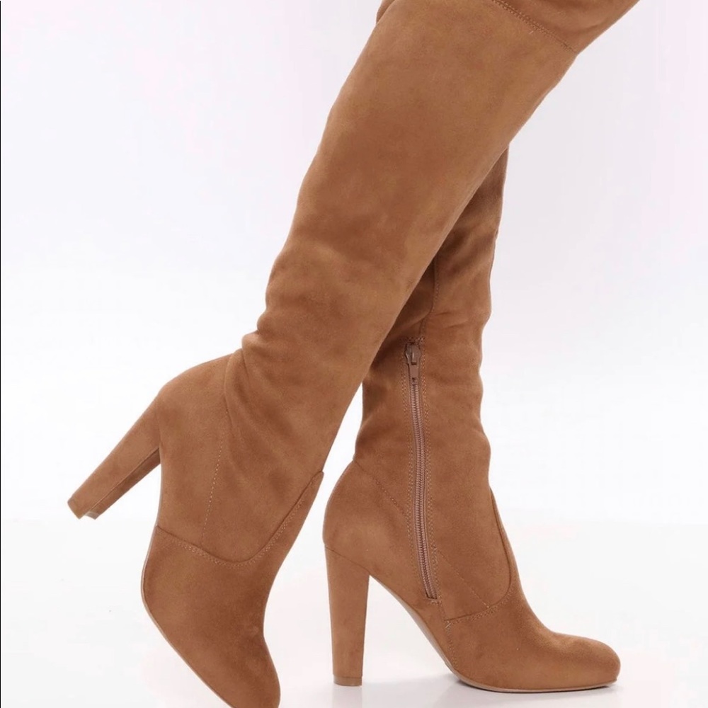 Brown Knee-high Boots